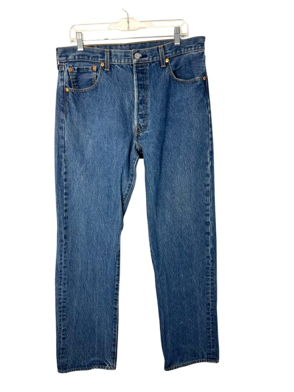 Levi's 501 Original Fit Selvedge Jeans 36x34 Used (Measures 35.5"x30.5")